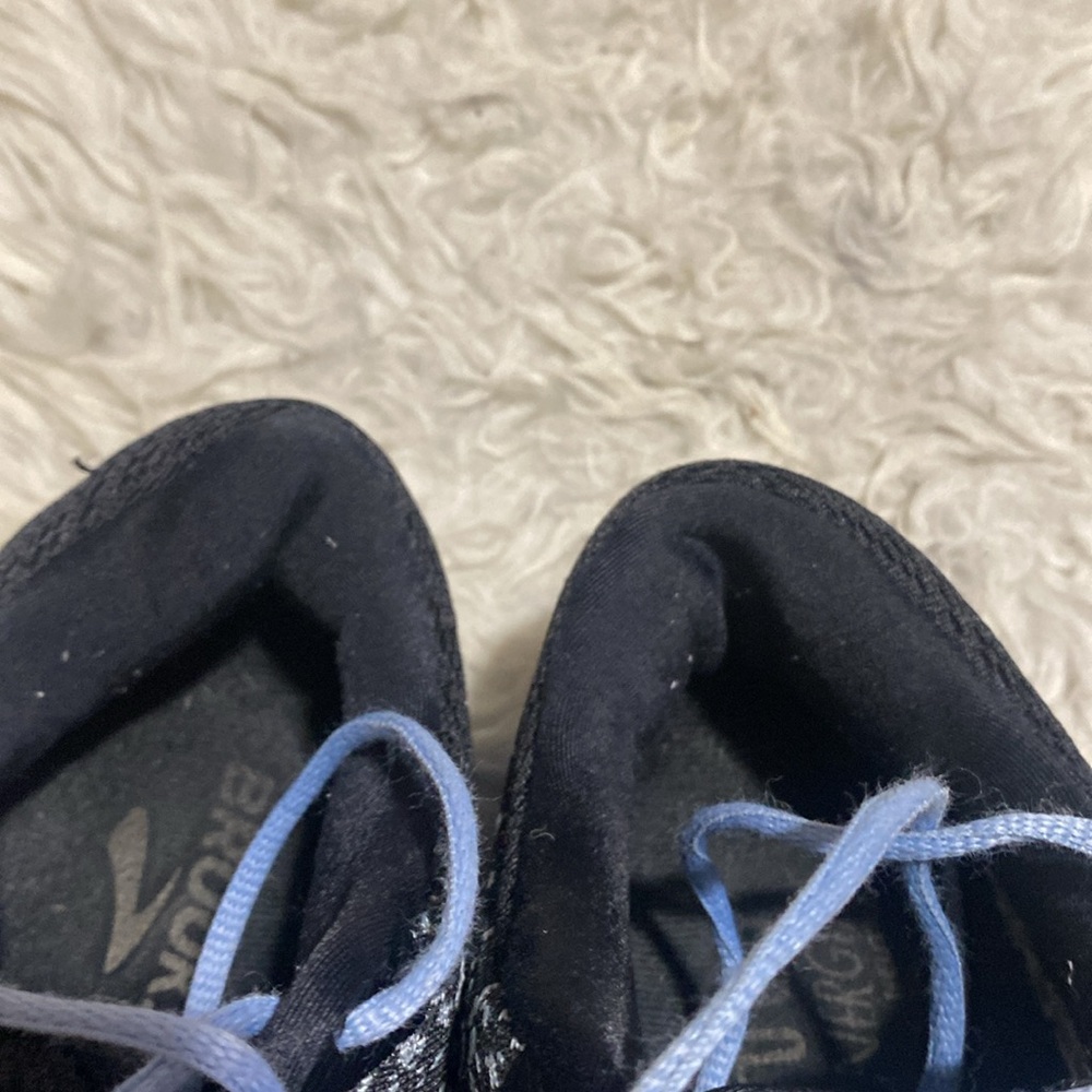 Brooks WOMENS Launch 6 Energize Blue Gray Running Athletic Lace Up Shoes 9.5 - Picture 8 of 10